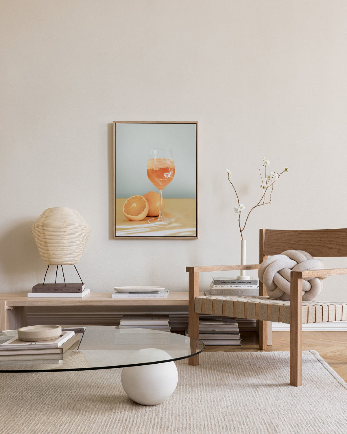 Aperol Spritz Drink Canvas print