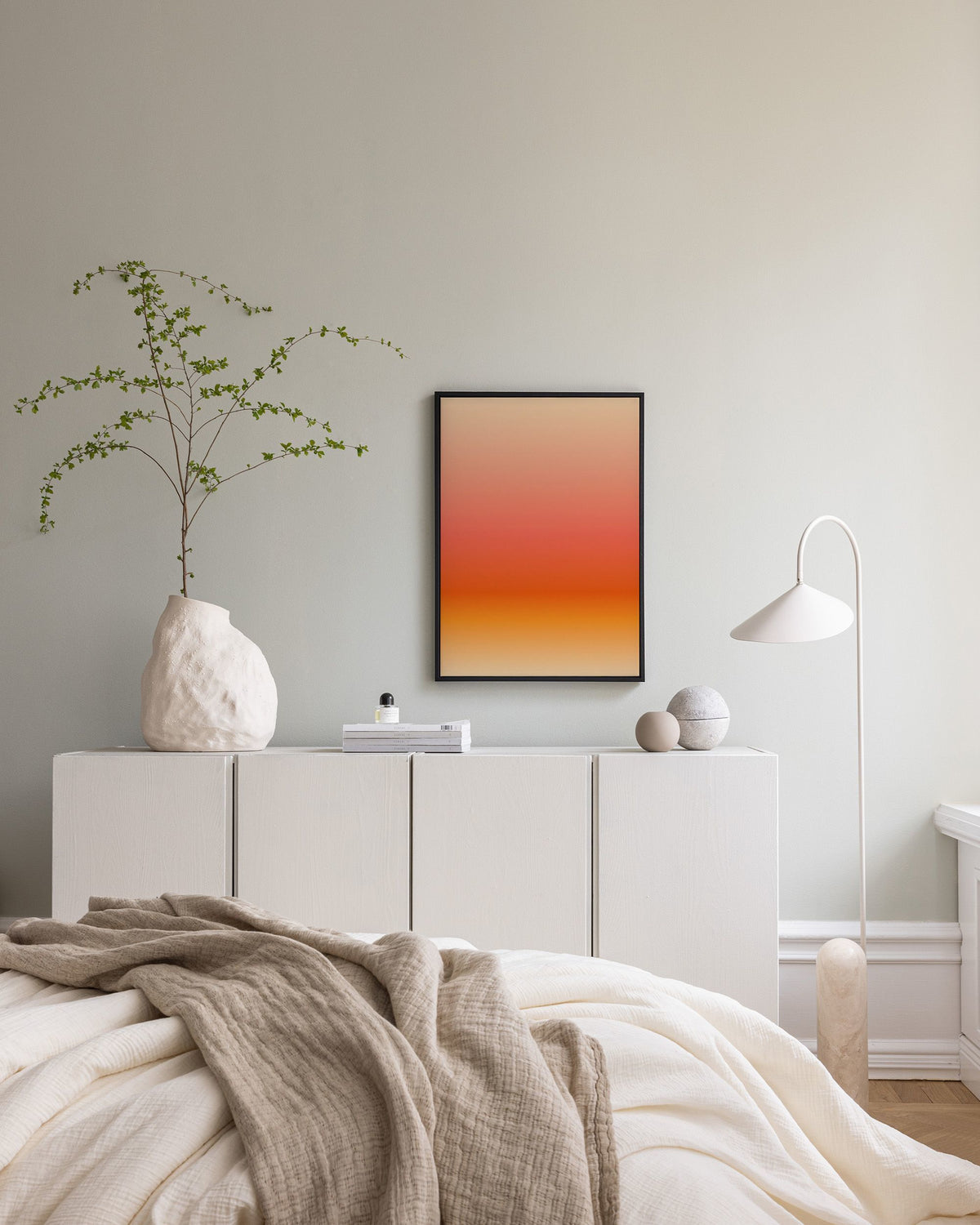Santa Monica Sunset Canvas print