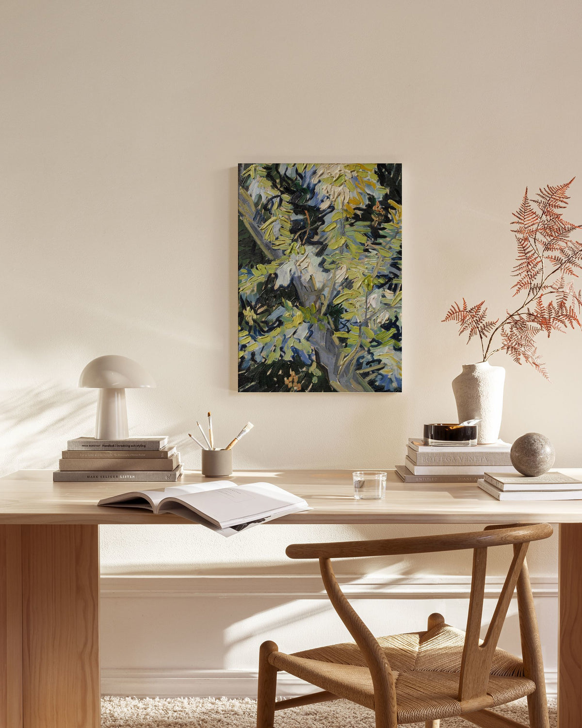 Van Gogh - Blossoming Acacia Branches Canvas print