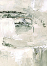 Soft Green Abstract Print