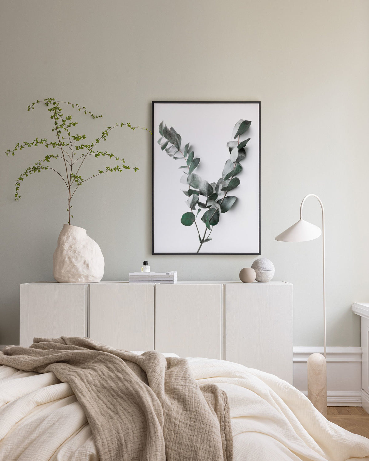 Eucalyptus Twigs No2 Canvas print