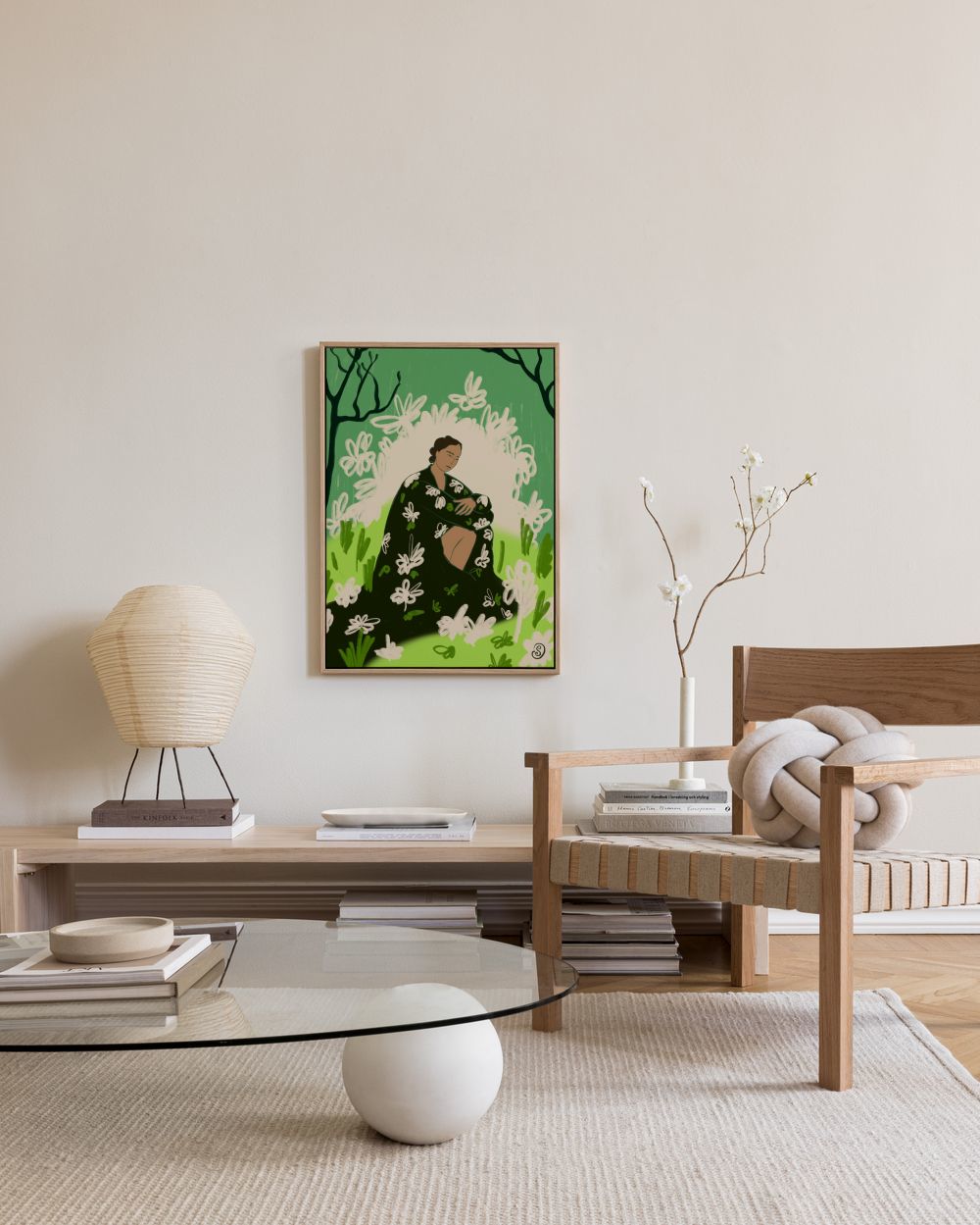 Sandra Poliakov - Garden of You Canvas print