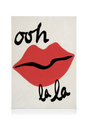 Red Lips Canvas print
