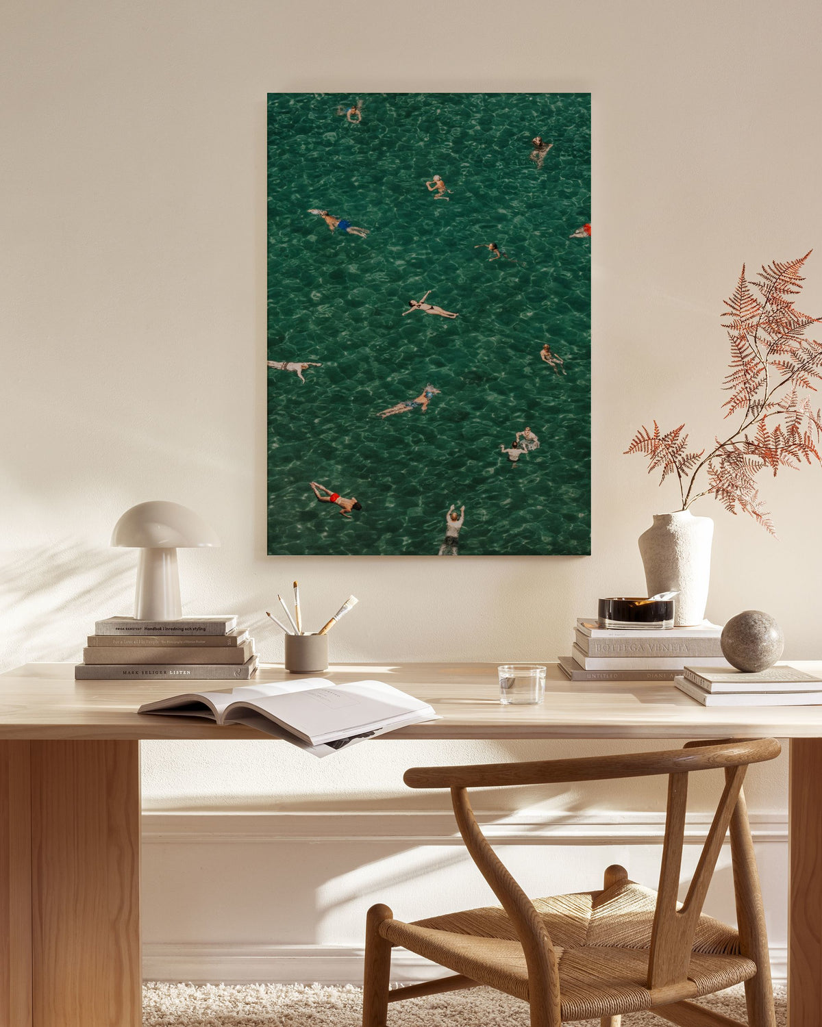 Mediterranean Mingle Canvas print