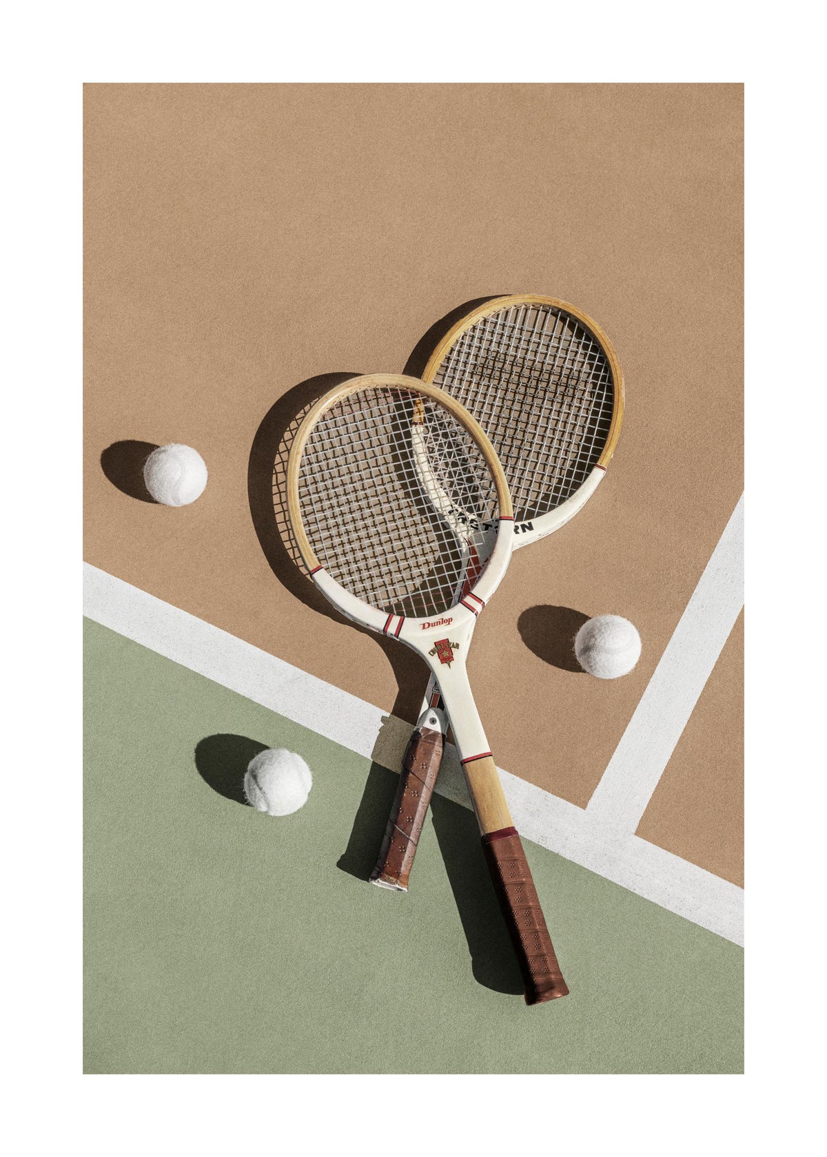 Racket Duo Print