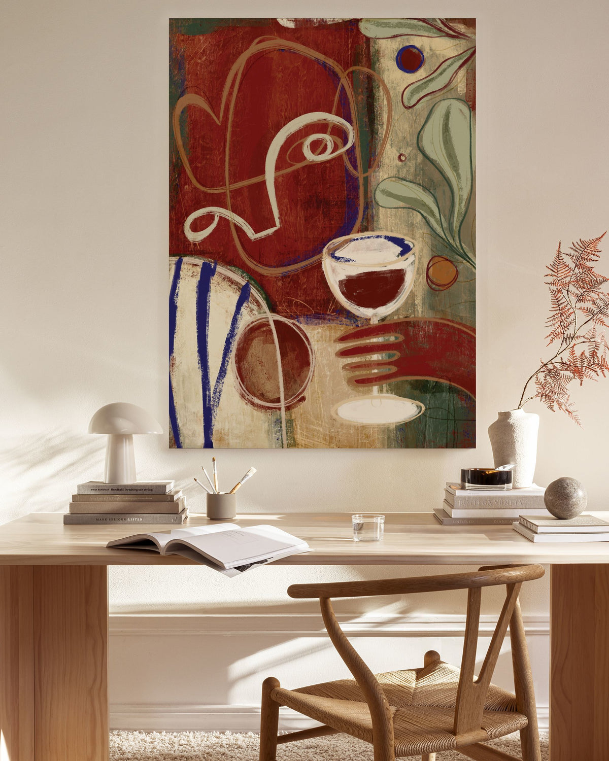 Rustic Taste Canvas print