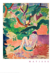 Matisse - Nude in a Wood Print