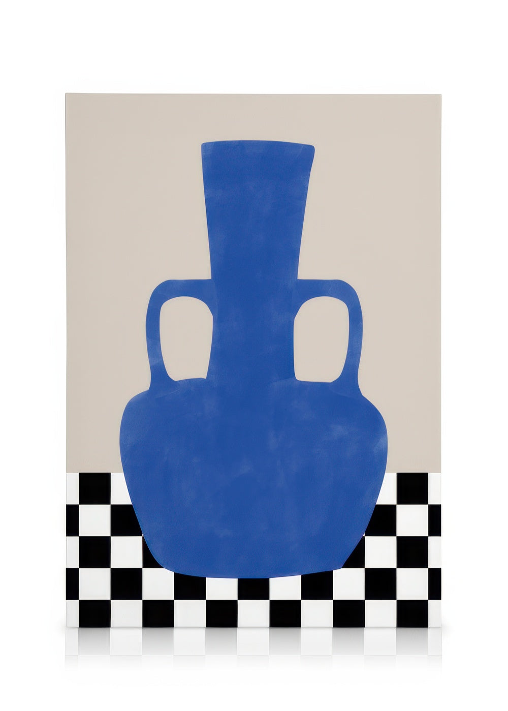 The Print Republic - Blue Still Life Poster No2 Canvas print