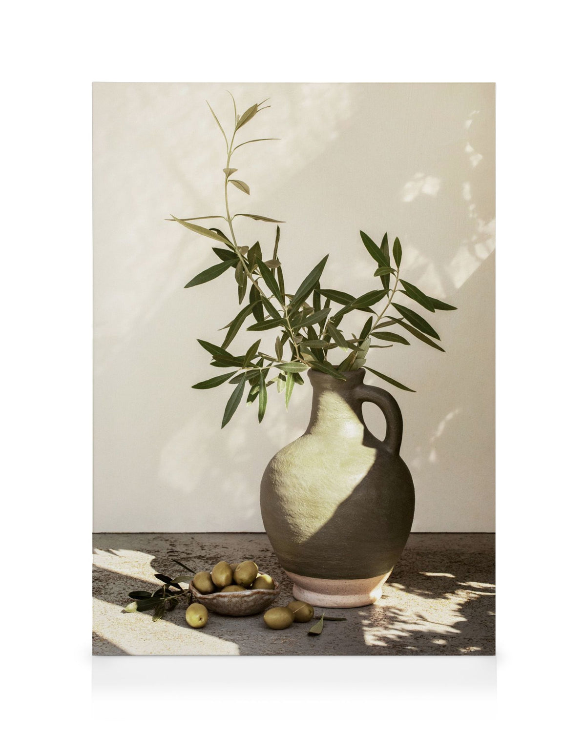 Sunlit Olives Canvas print