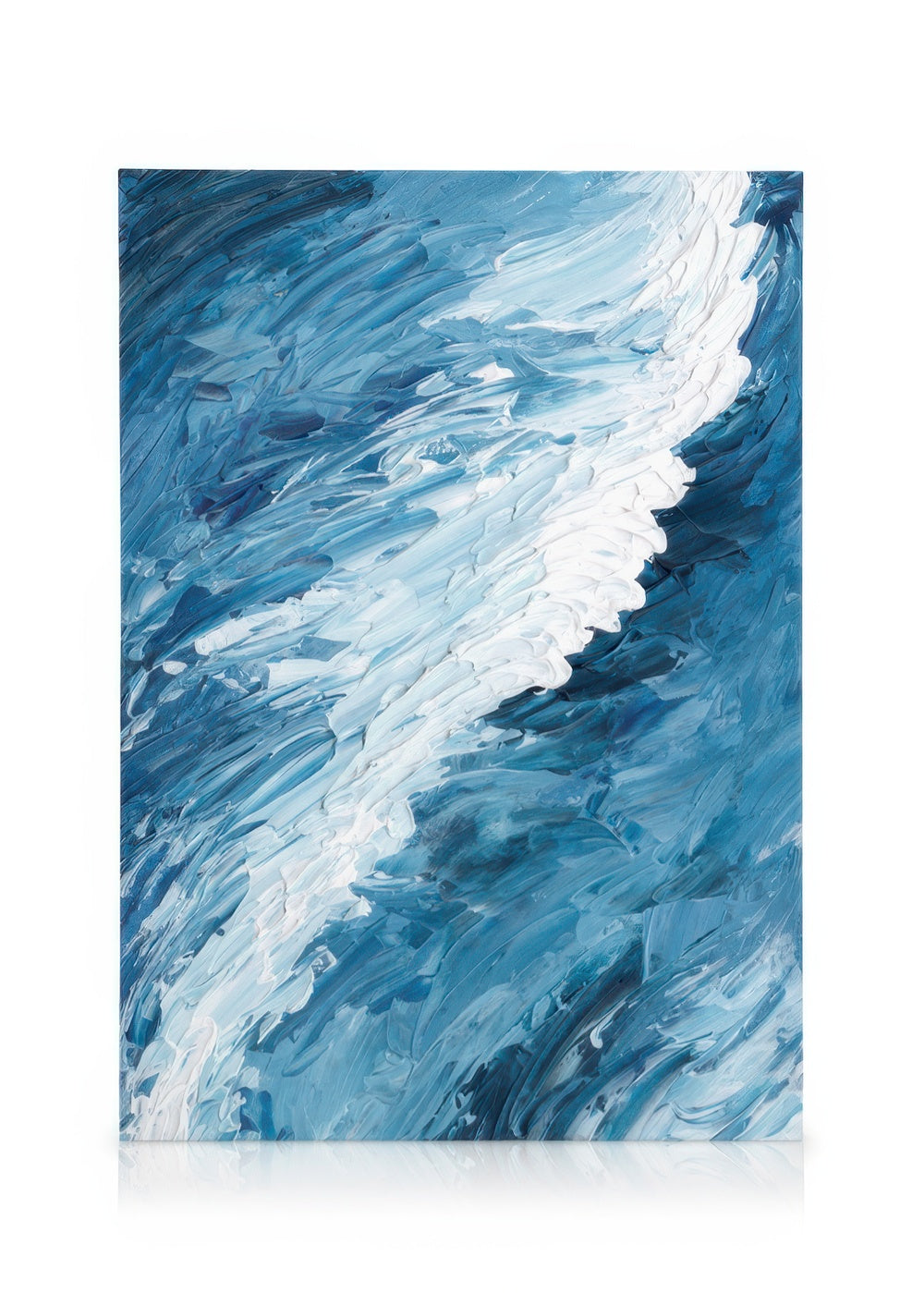 Painted Ocean Canvas print