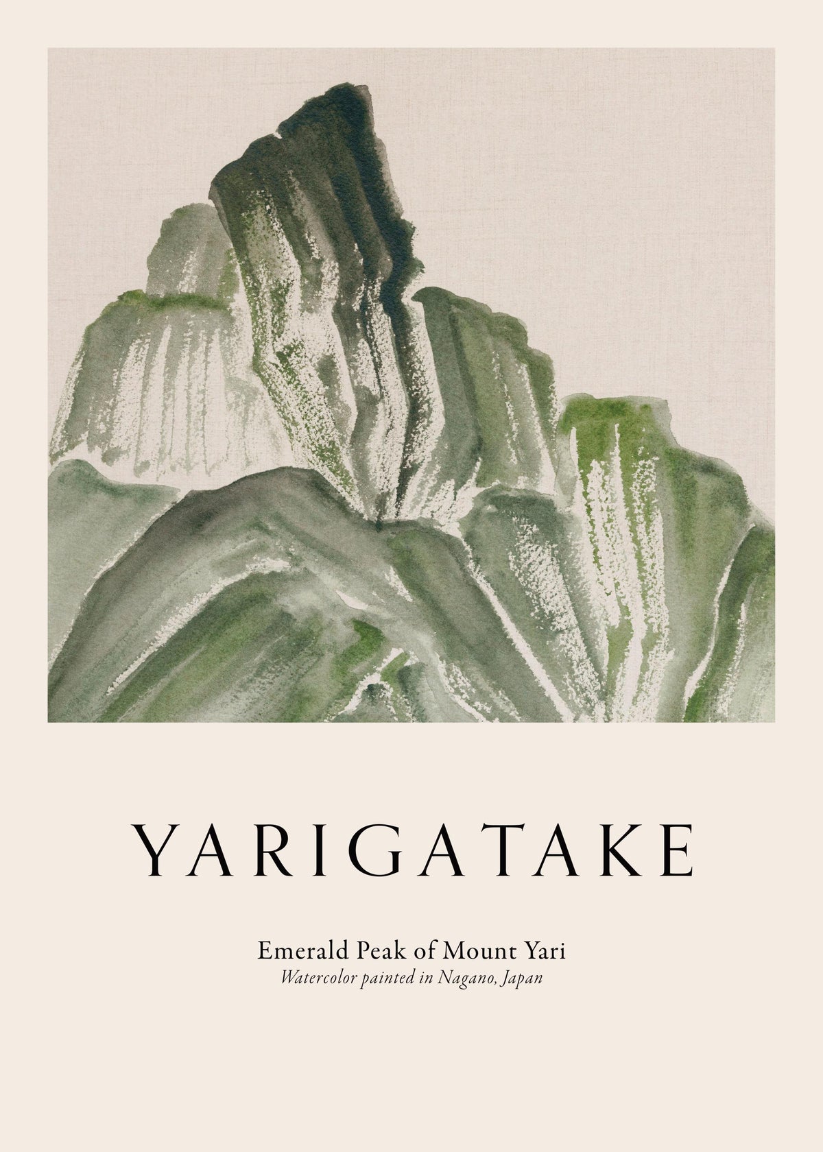 Mount Yari Print