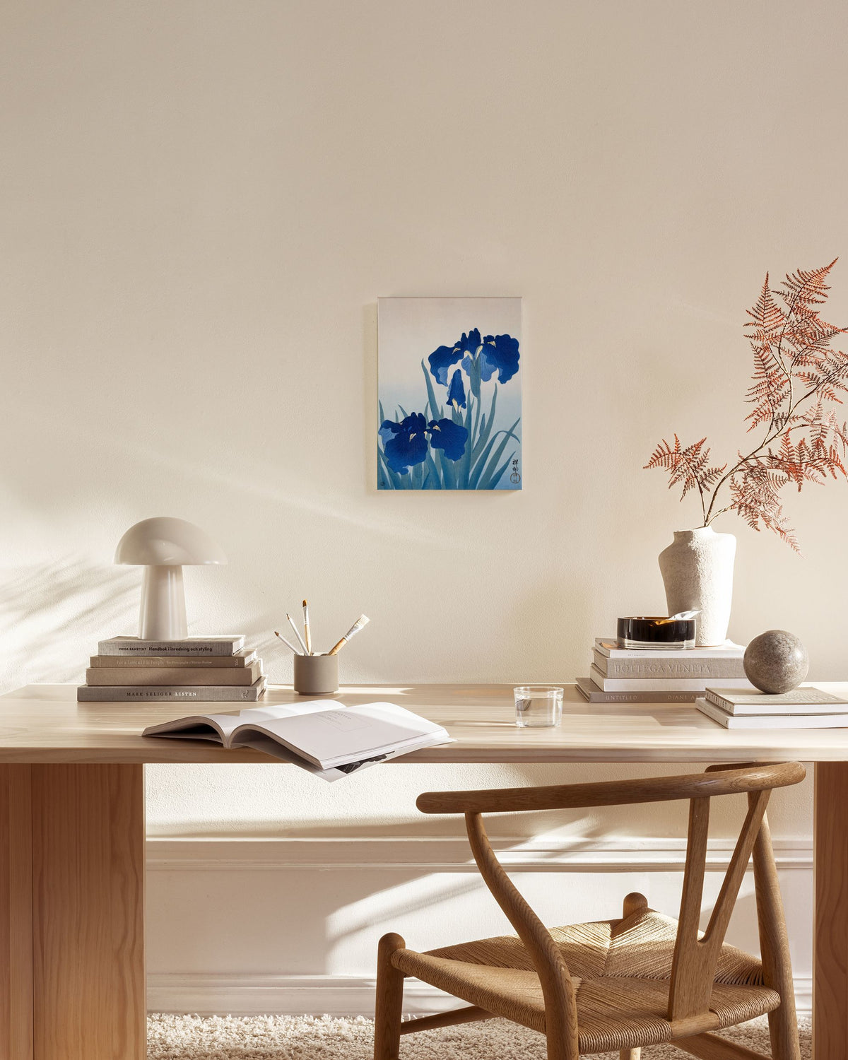 Ohara Koson - Iris Flowers Canvas print