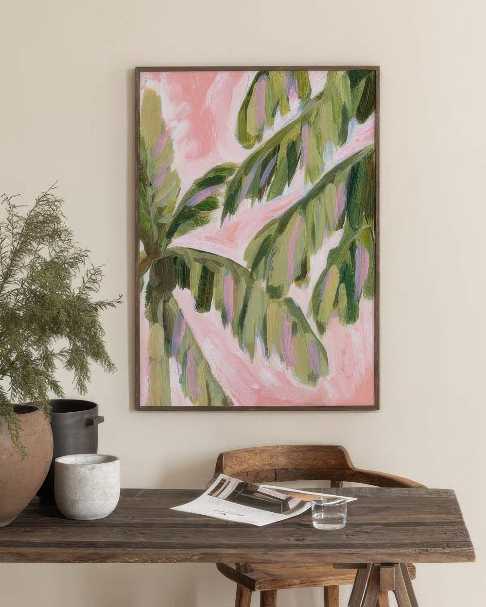 Swaying Palms Print