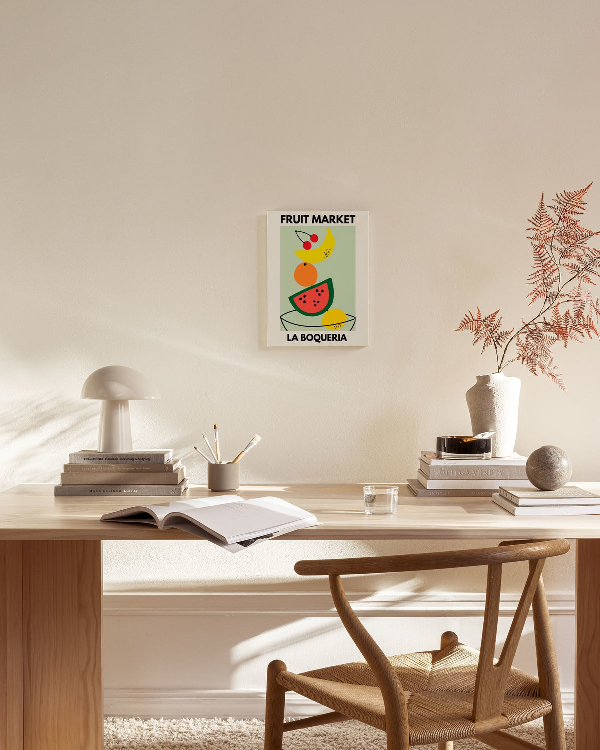 La Boqueria Canvas print