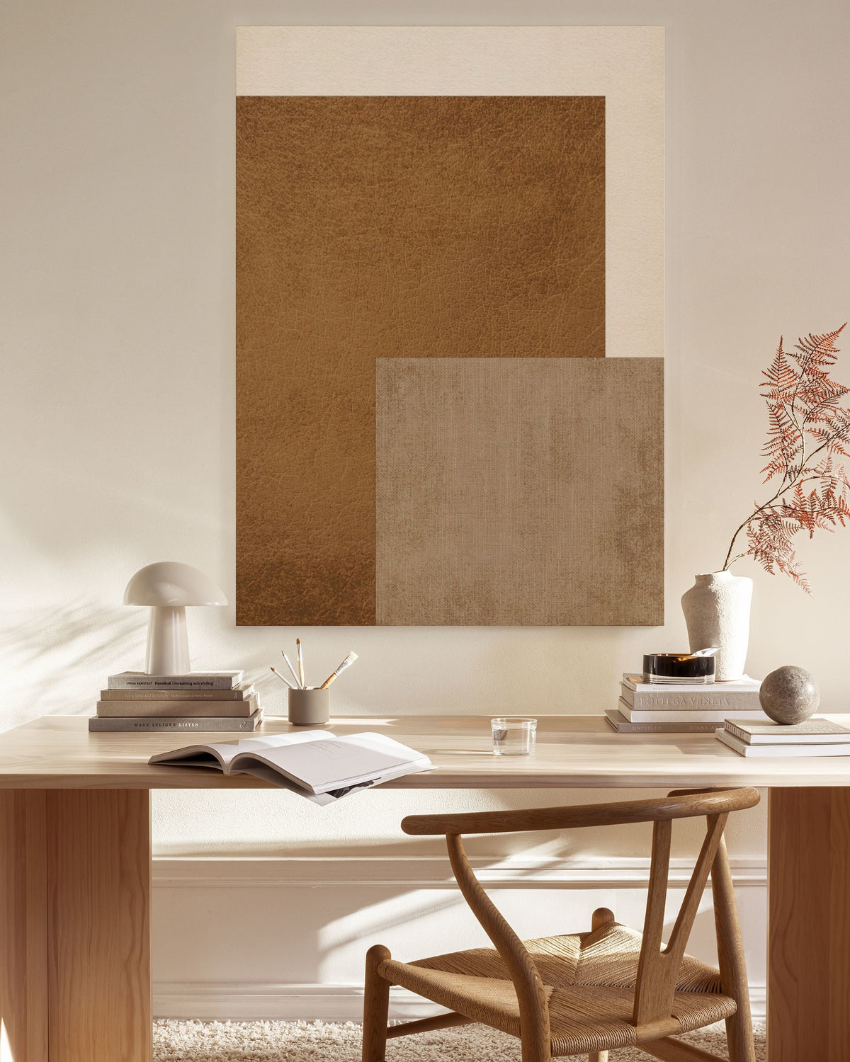 Rustic Geometry No2 Canvas print