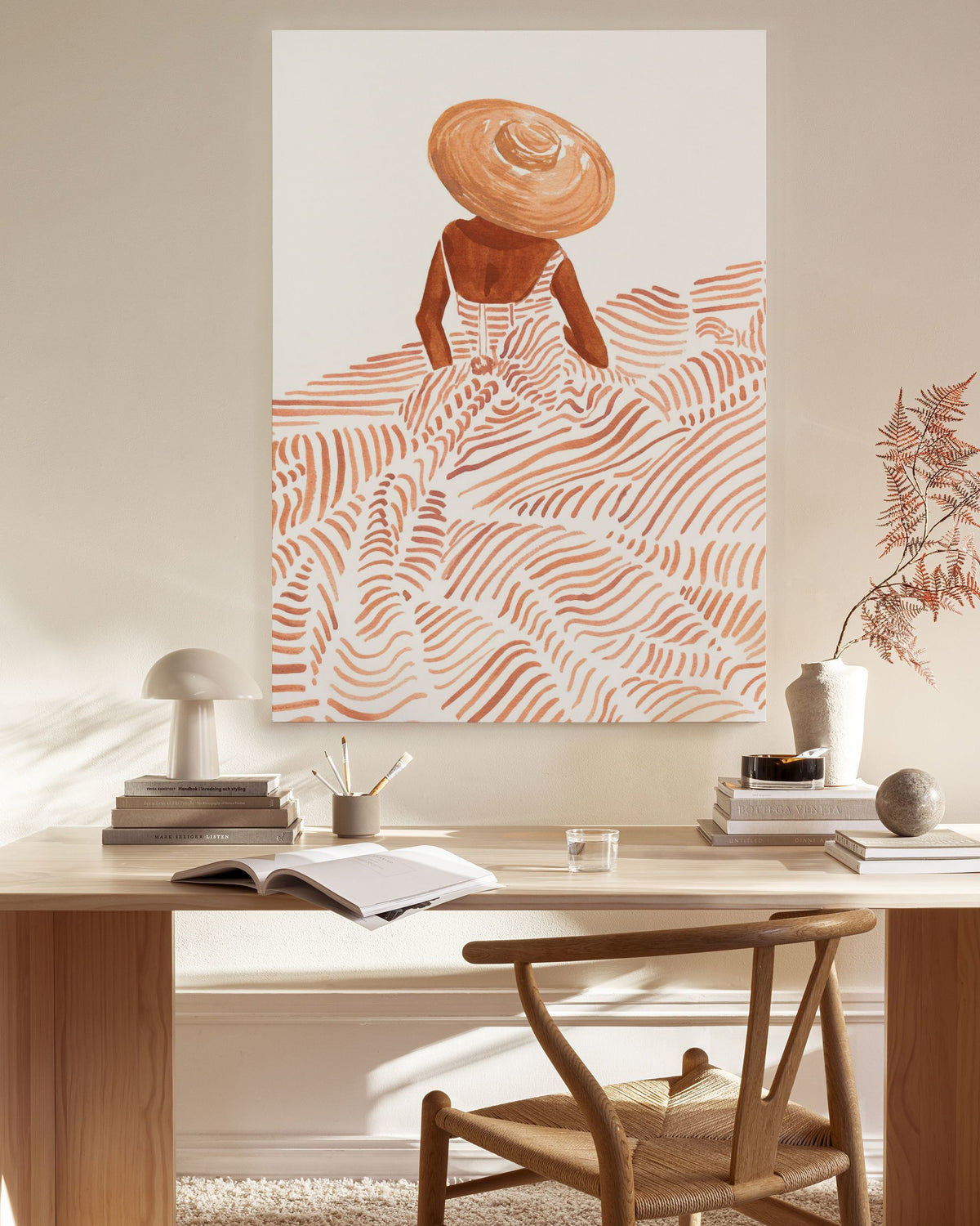 Sabina Fenn - Madame Fleur Canvas print