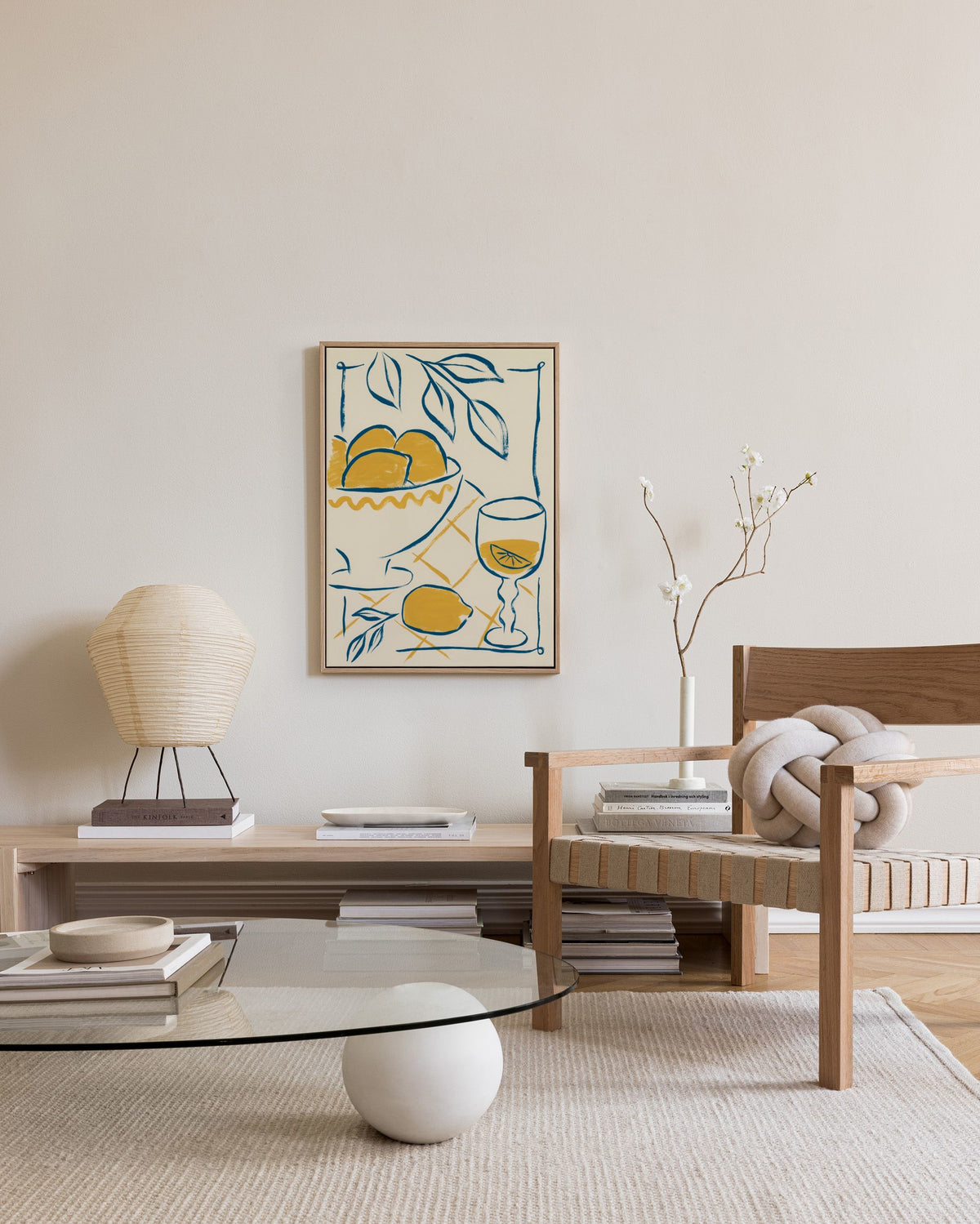 Refreshing Lemonade Canvas print