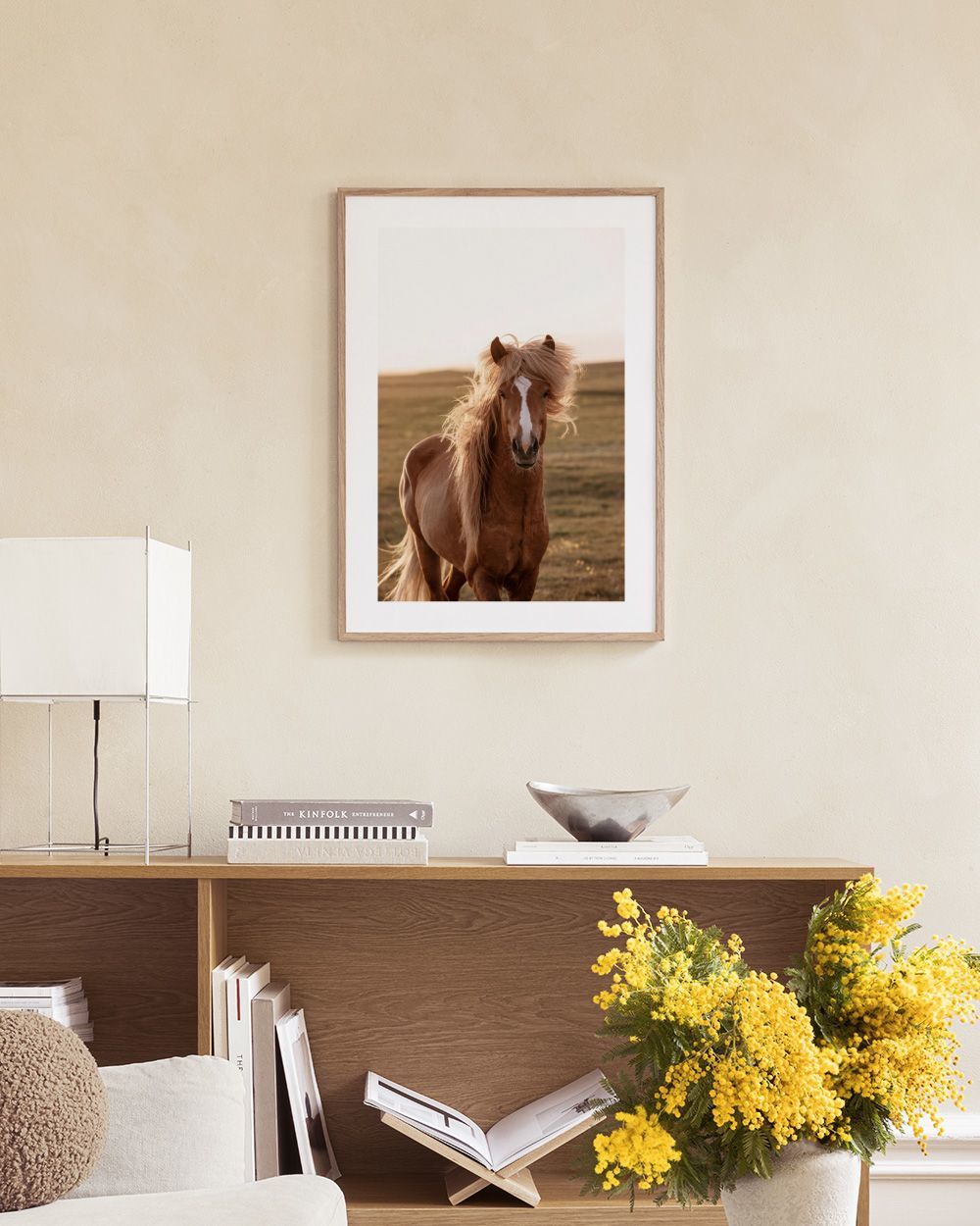 Golden Horse Print