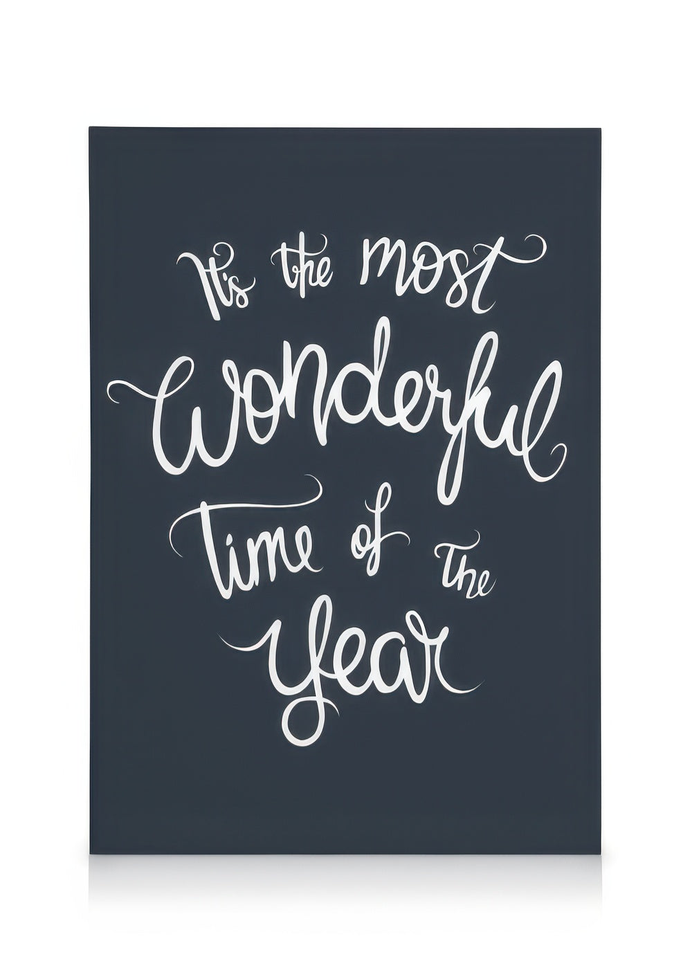 The Most Wonderful Time Canvas print