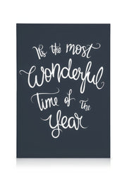 The Most Wonderful Time Canvas print