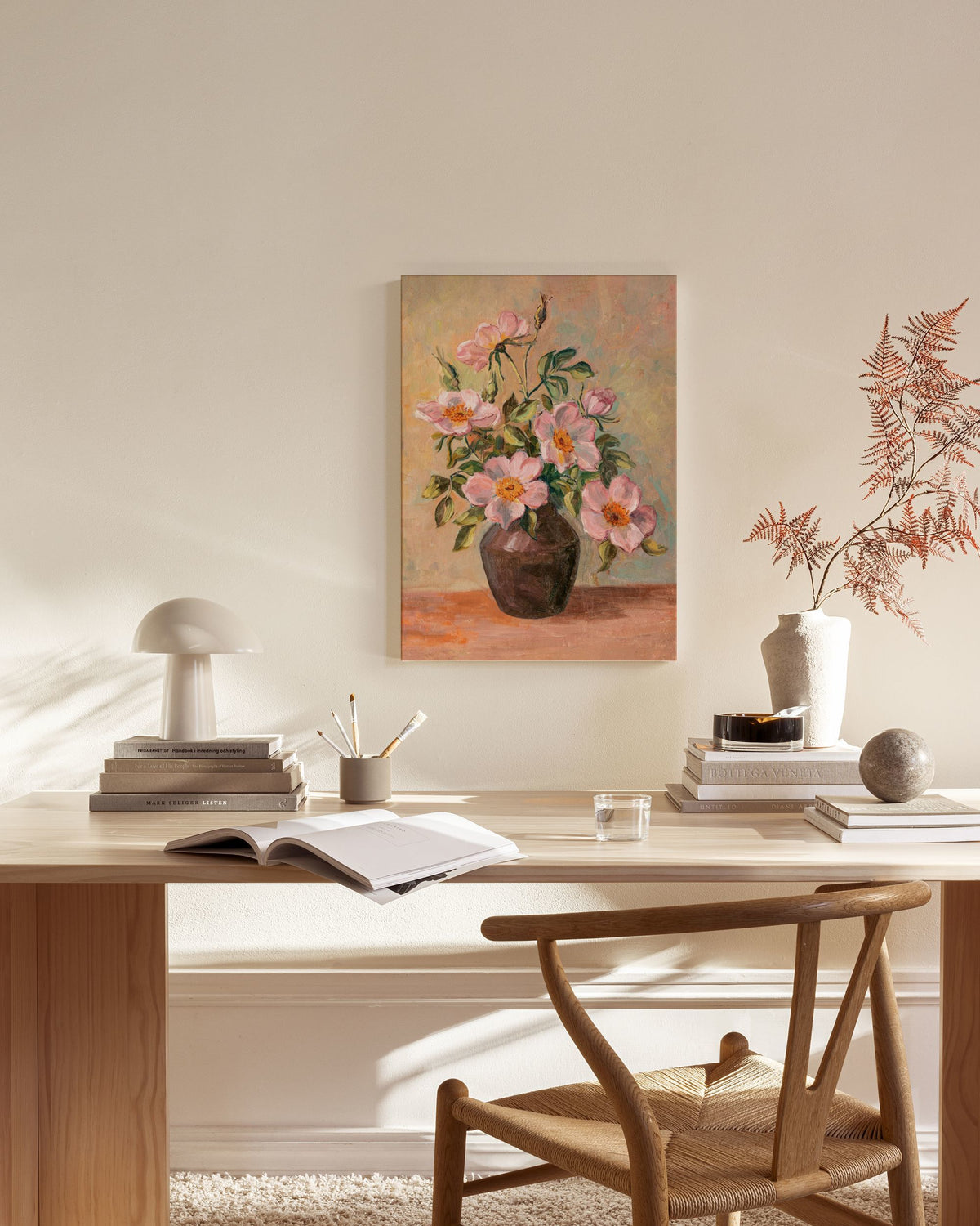Fleurs des prés Canvas print