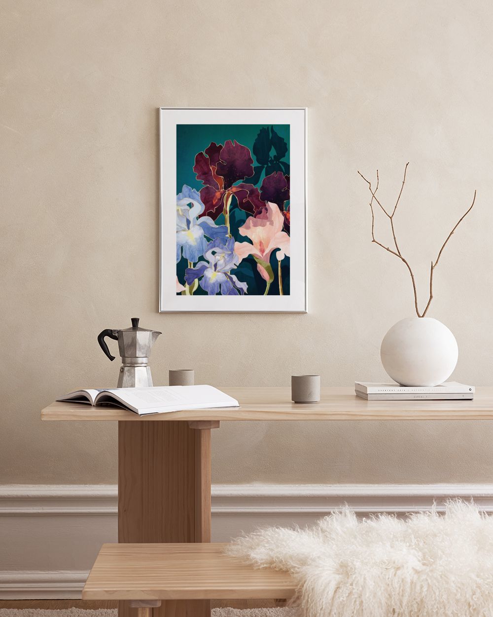 SpaceFrog Designs - Iris Abstract Print