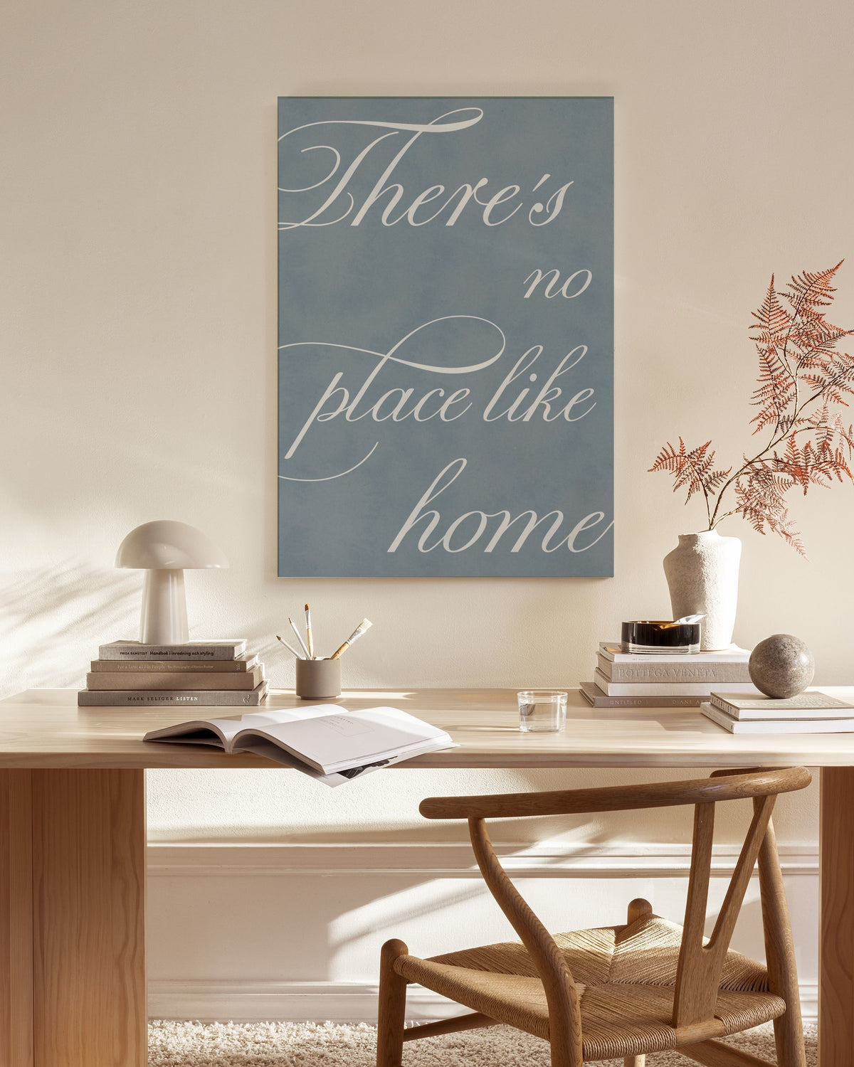 There's No Place Canvas print