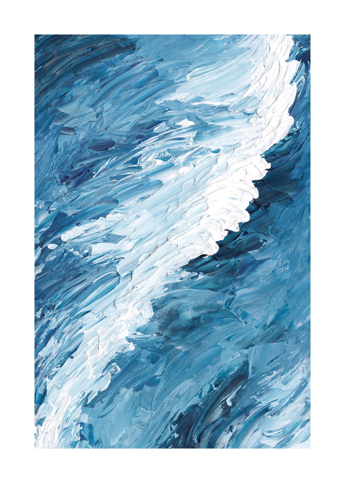 Painted Ocean Print