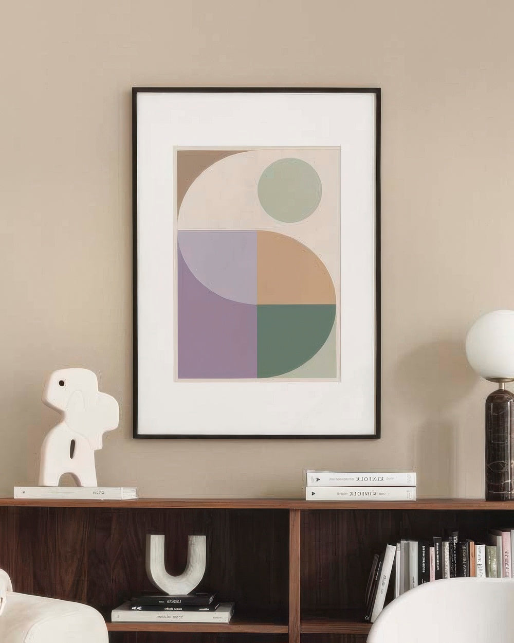Colorful Shapes No2 Print