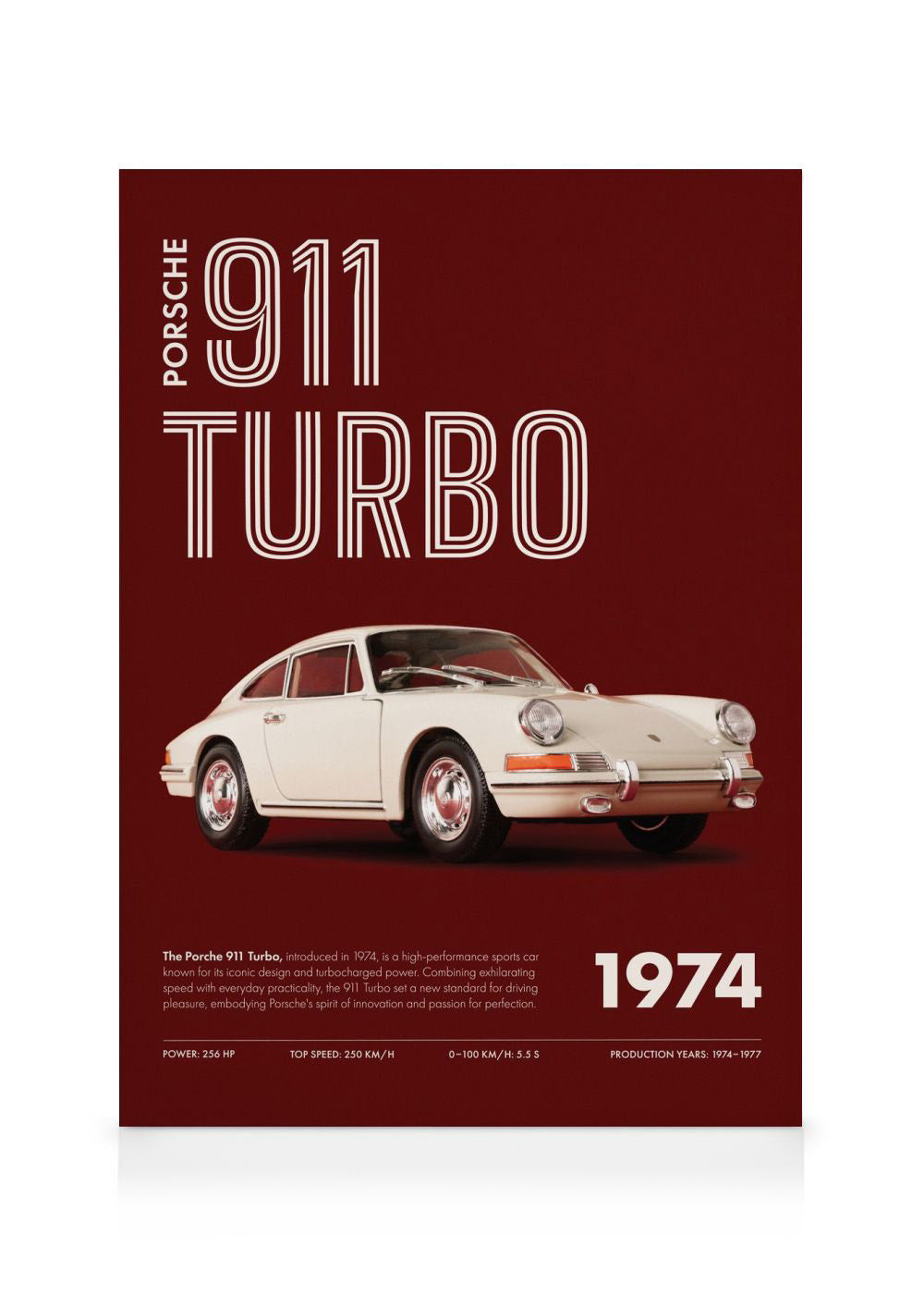 911 Classic Red Canvas print