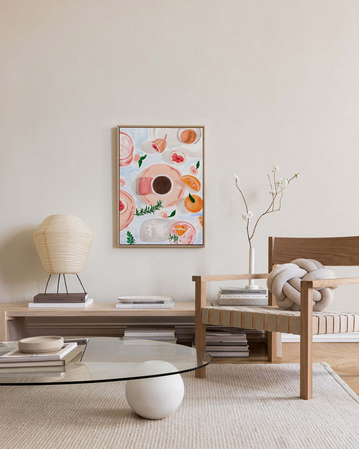 Sabina Fenn - Still Life with Coffee Canvas print