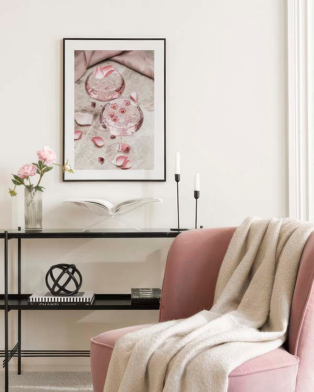 Rose Cocktail No1 Print