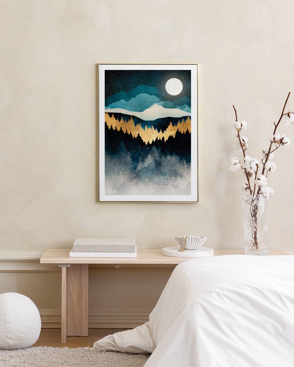 SpaceFrog Designs - Indigo Night Print
