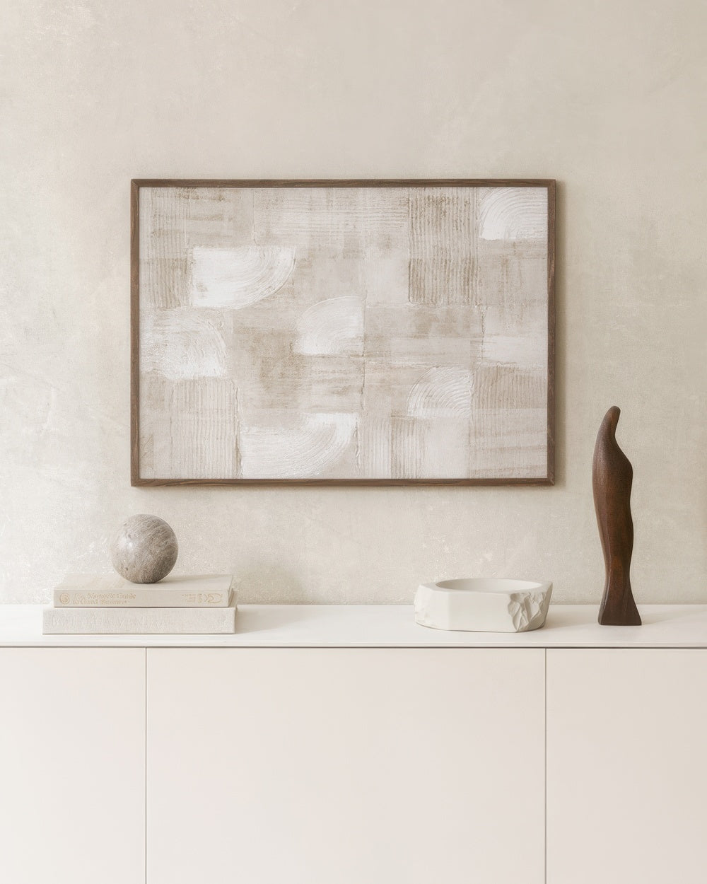 The Art of Beige Print