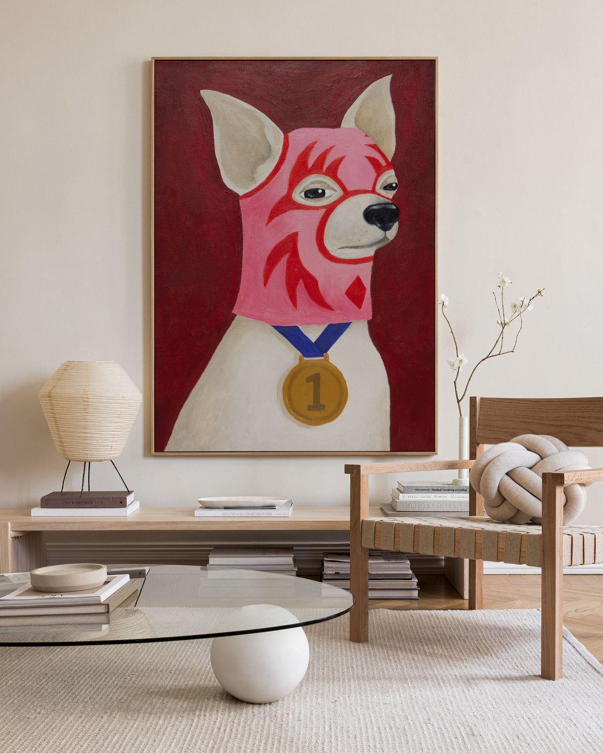 El Ganador Canvas print