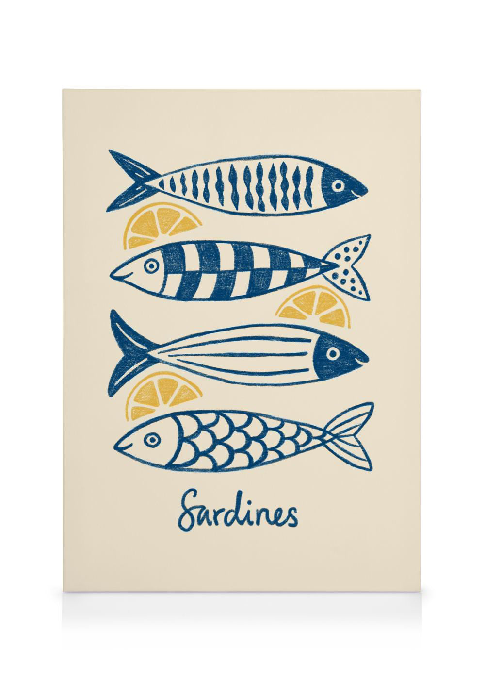 Sardines Canvas print