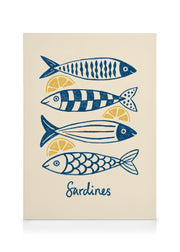 Sardines Canvas print