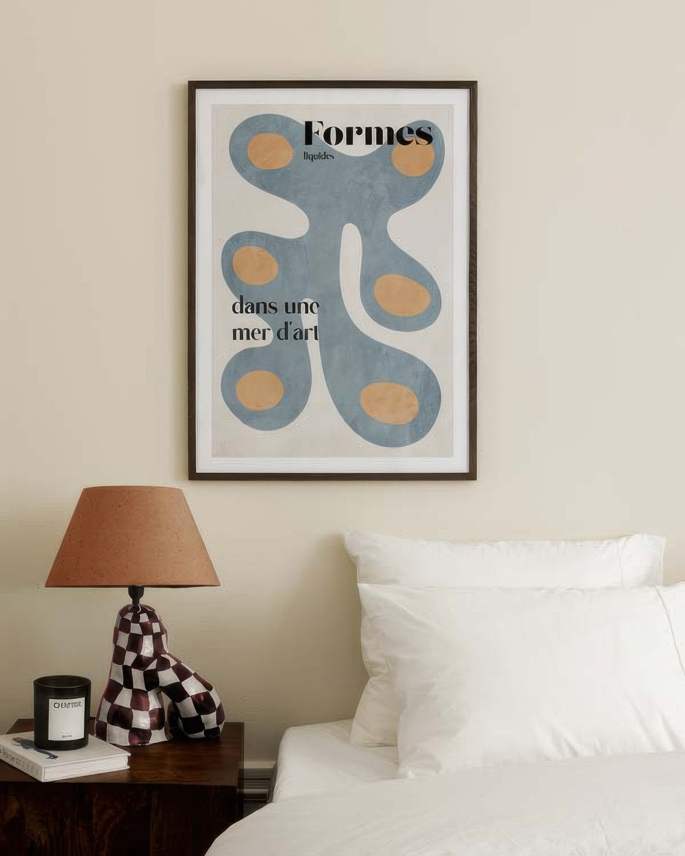 Liquid Shapes No1 Print