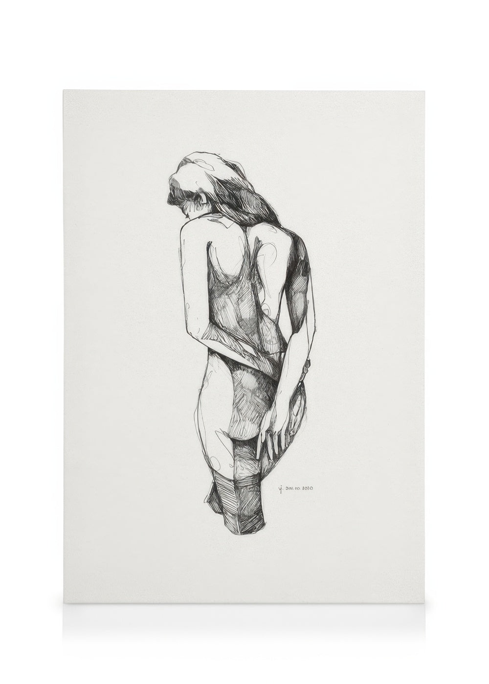 Thoughtful Canvas print