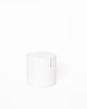 Poster Stand White Cylinder