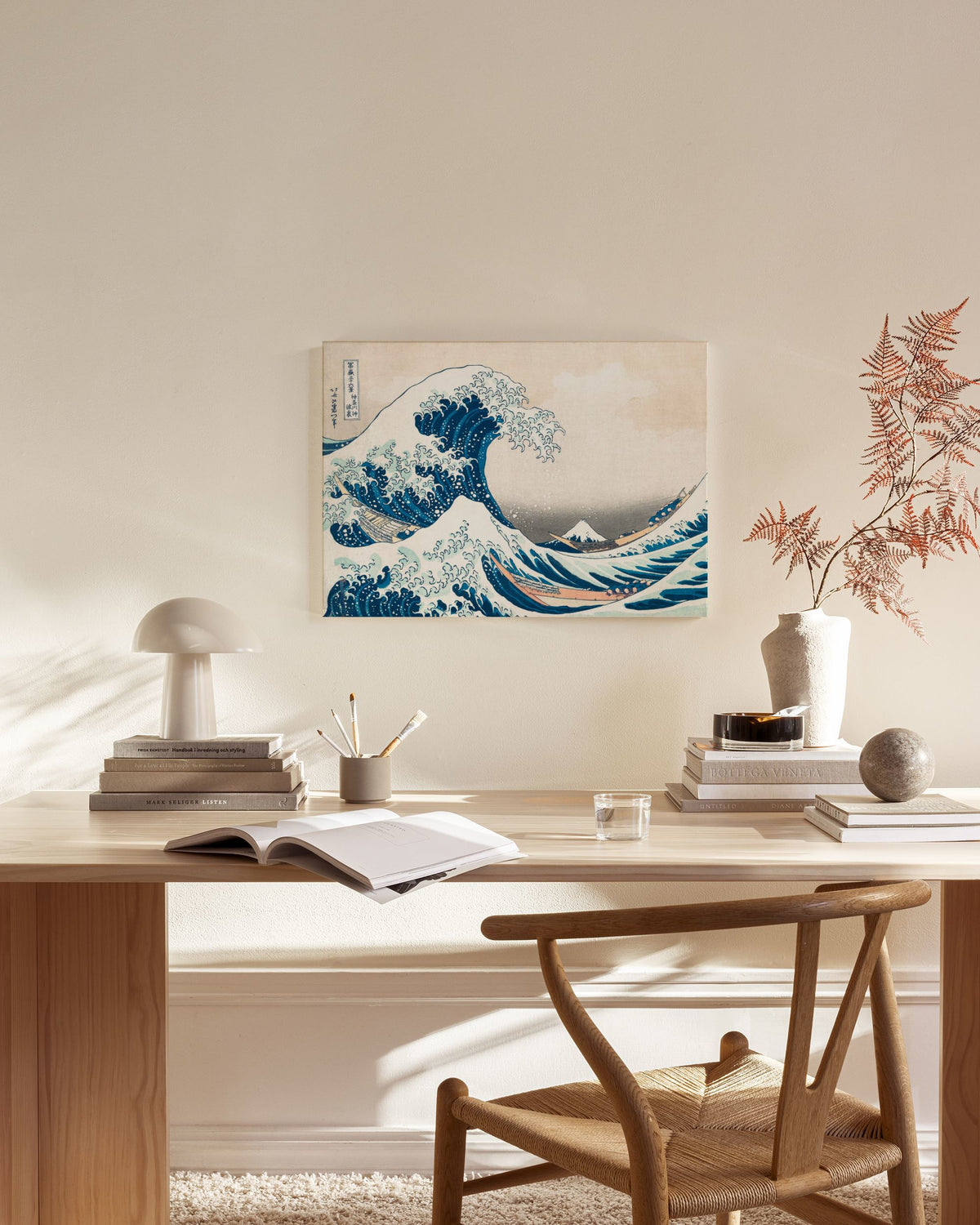 Hokusai - The Great Wave Landscape Canvas print