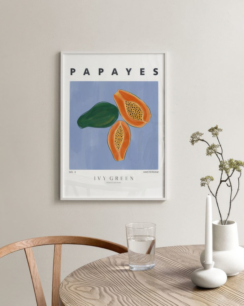Ivy Green - Papayes Print