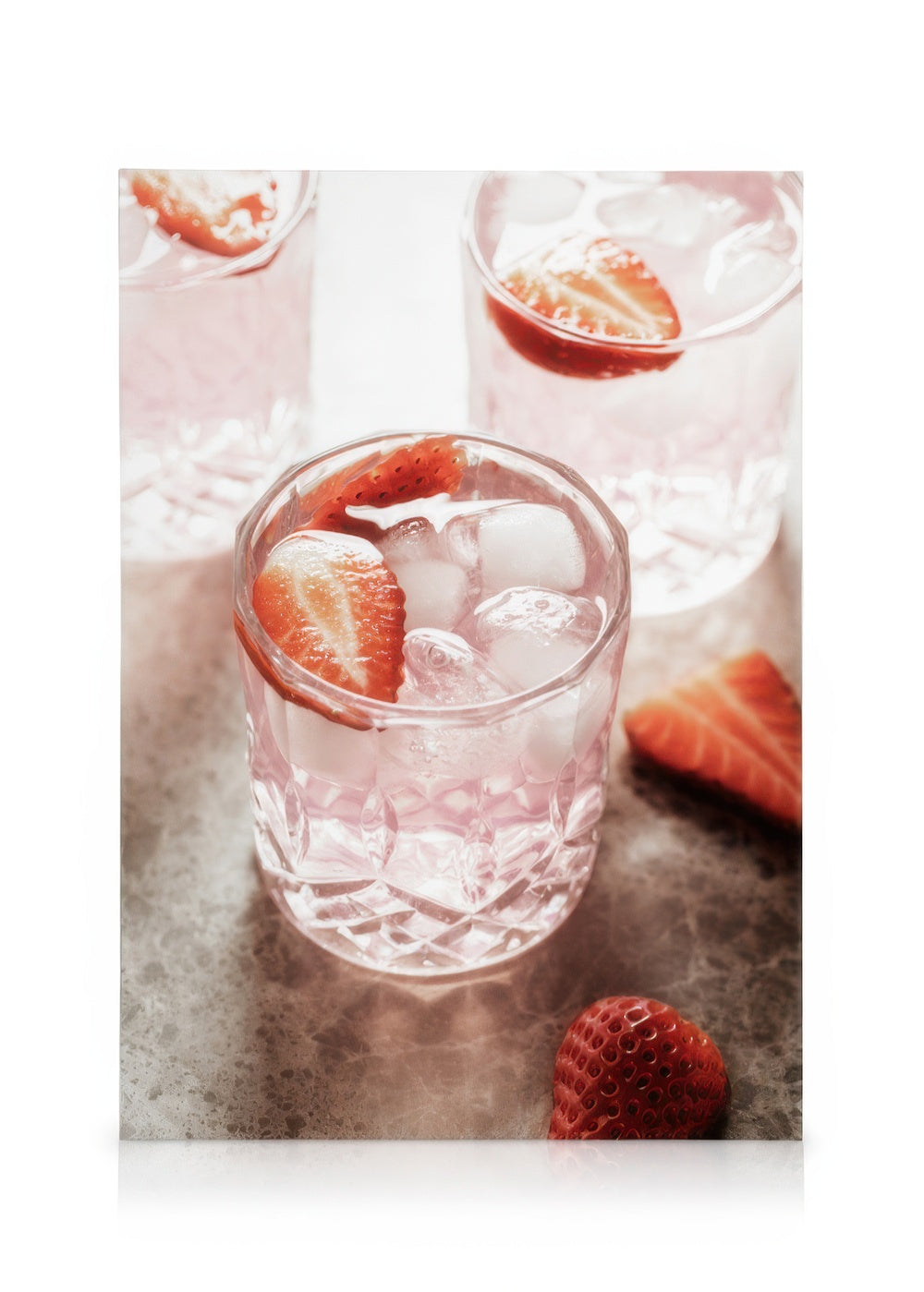 Strawberry Drink Canvas print