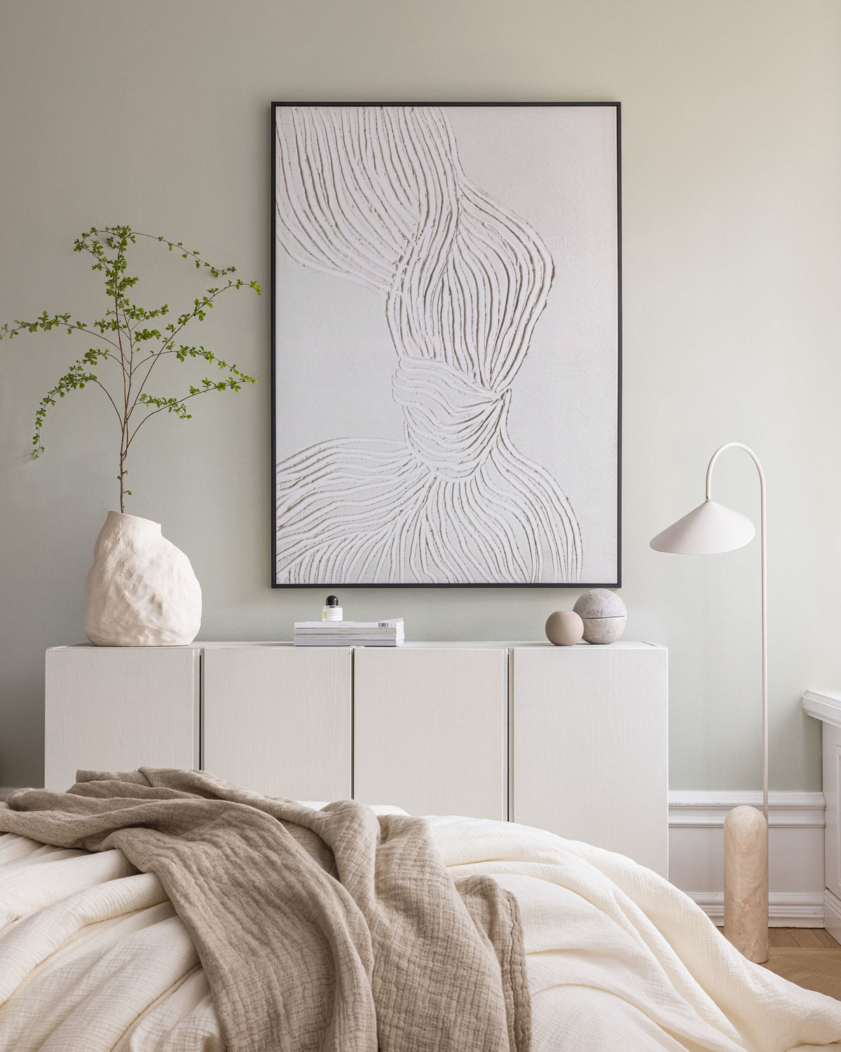 Knot Texture Canvas print