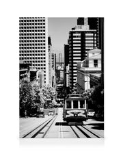 Steep Street San Francisco Canvas print