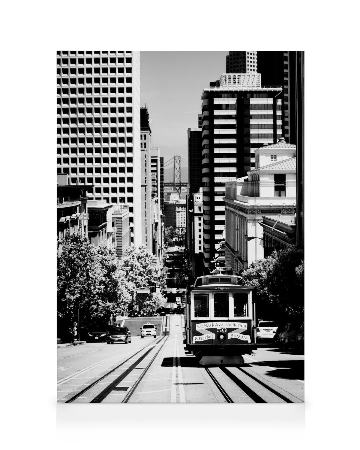 Steep Street San Francisco Canvas print