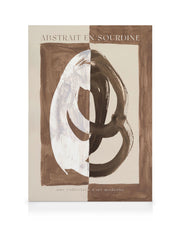 Abstrait En Sourdine Canvas print