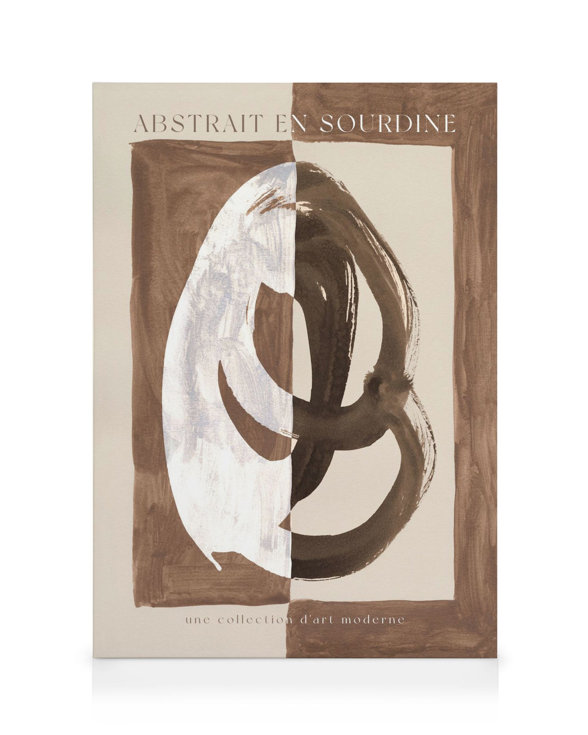 Abstrait En Sourdine Canvas print