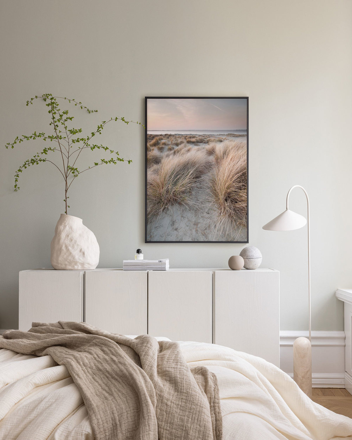 Calm Sand Dunes Canvas print