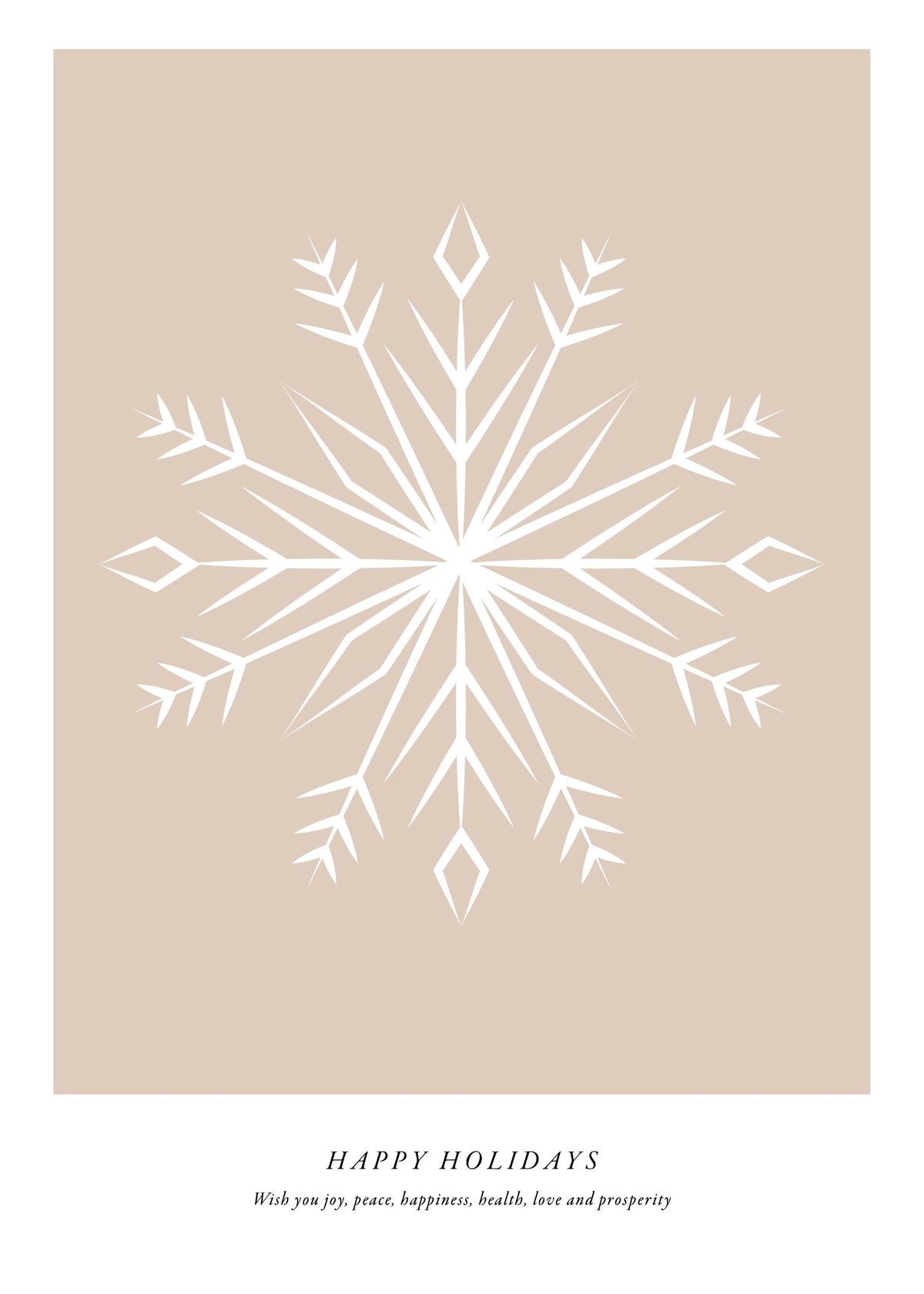 Happy Holidays No2 Print